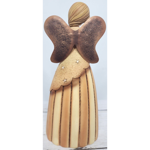 Angel Statue Holding Baby, 7.5" Tall, 'A Mother's Arms', by Country Soul, New - Picture 4 of 11